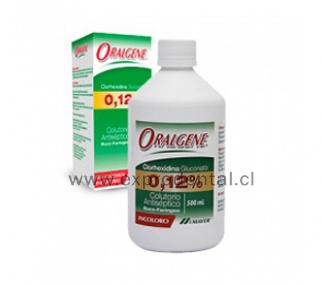 Clorhexidina 0,12P Oralgene 500Ml